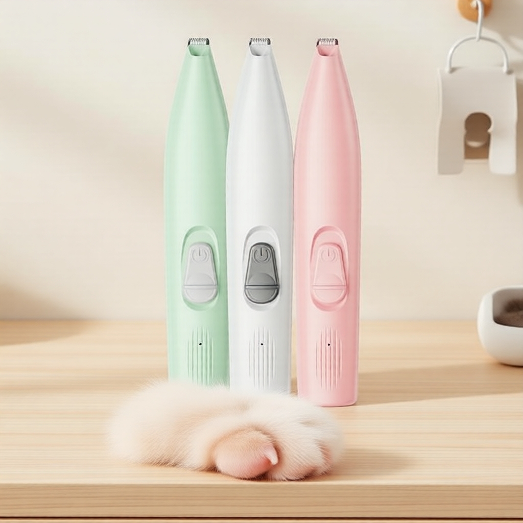 Alicate de Unhas Elétrico para Animais: Aparador Silencioso para Cuidados com as Patas