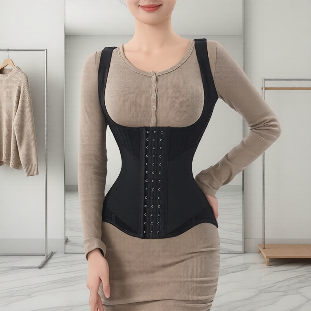 Modelador Corporal Emagrecedor Cinta Modeladora, Controlador de Cintura, Cinta Modeladora