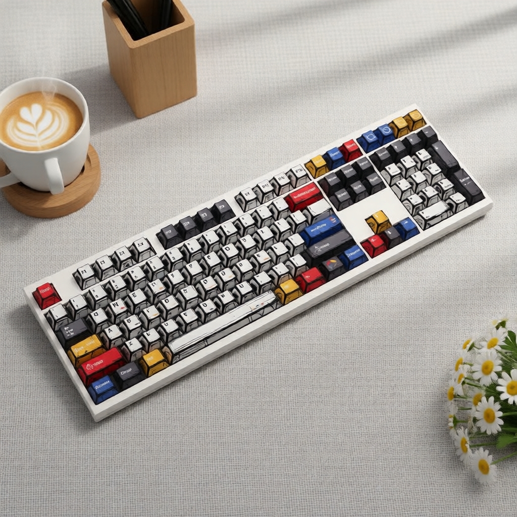 Conjunto de teclas Dye-Sublimated de 138 teclas, perfil Cherry, PBT, compatível com interruptores Gateron/Kailh/Cherry
