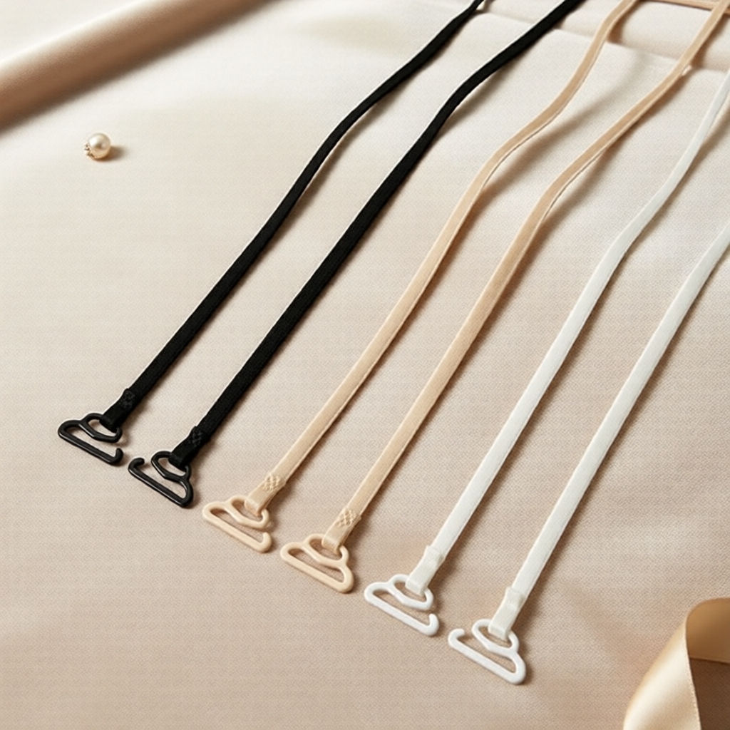 3 pares de alças invisíveis para sutiã, antideslizantes, acessório de reposição para lingerie