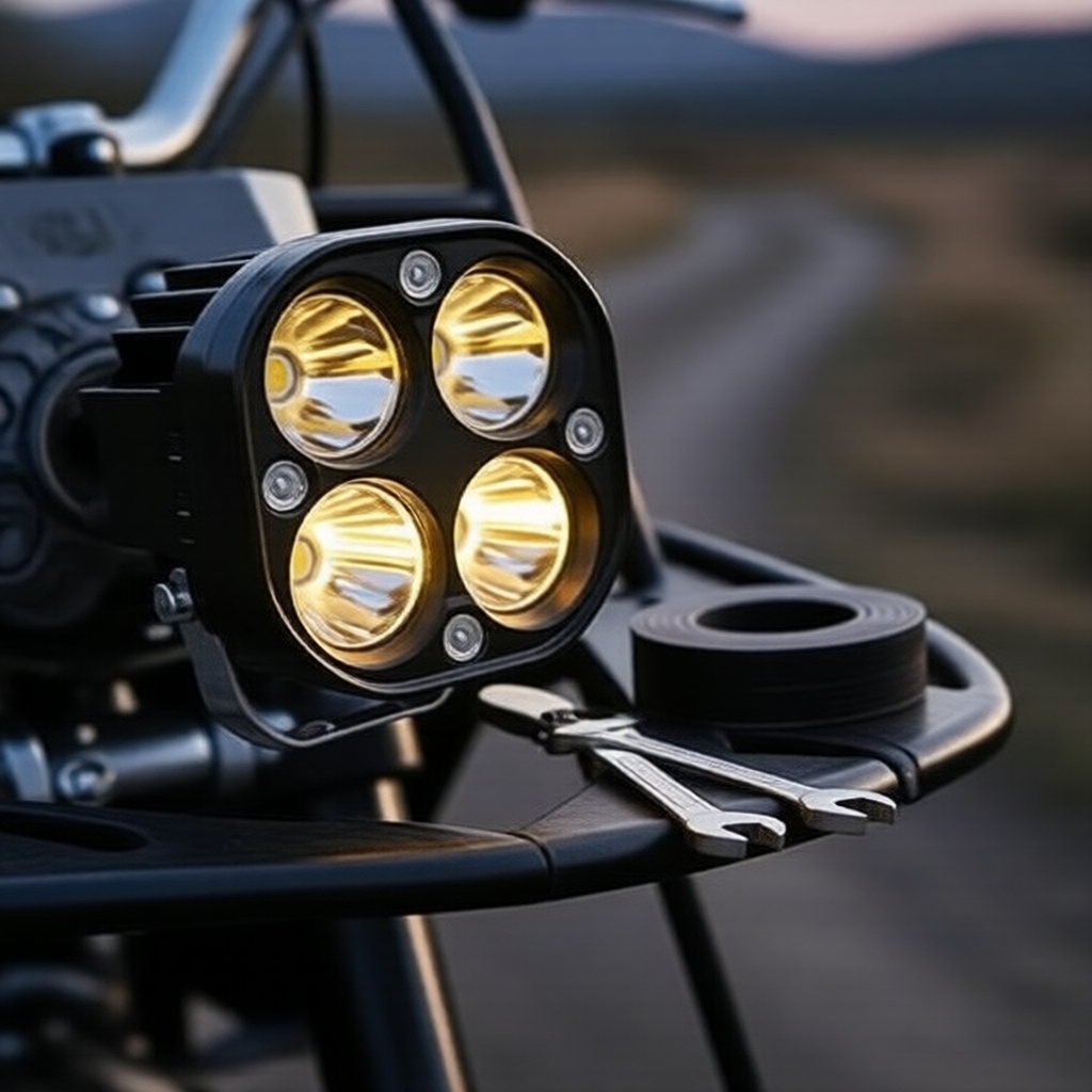 Nova Lanterna LED à Prova d’Água para Offroad, Carro, Moto, Scooter - Resistente a Poeira