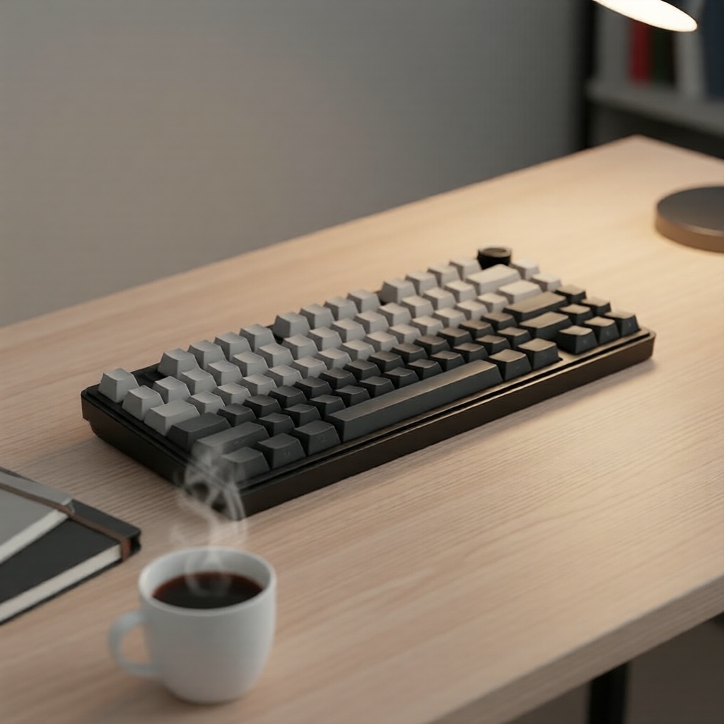 Teclado RGB AULA F75 com 75% de montagem por gaxeta, hotswap, bateria de 4000mAh, tri-modo para jogos no PC