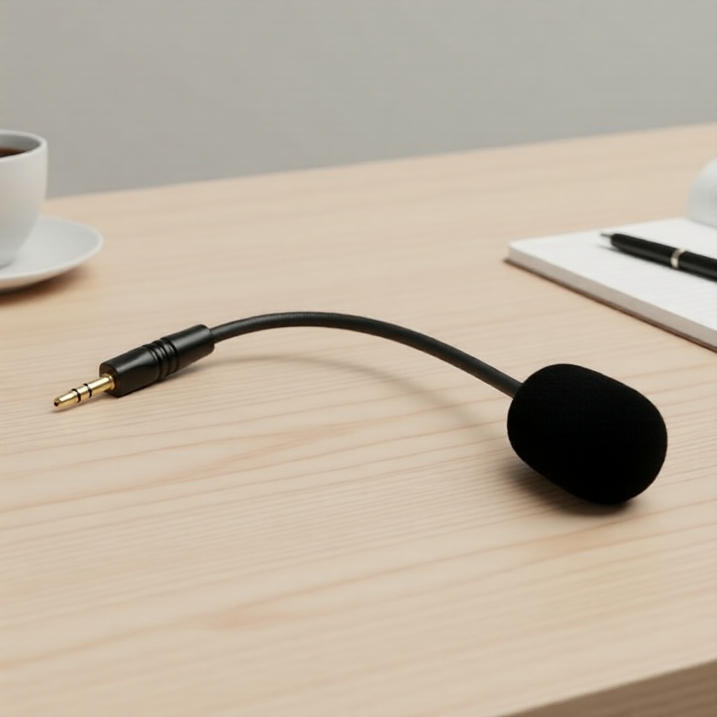 Microfone de 3,5mm com Cancelamento de Ruído para Headset Havit H2002d - Destacável