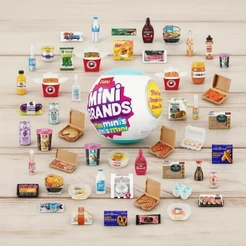 ZURU Mini Brands Minis Série 1: Preencha a Geladeira, Brinquedo Colecionável Surpresa, 1 Cápsula com Miniatura