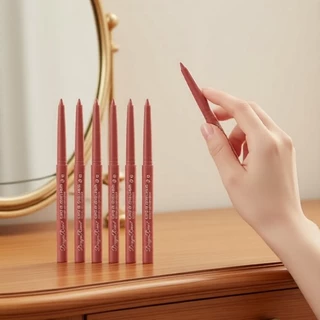 Lápis Delineador Labial Mate Dragon Ranee 0,35g, À Prova D'água & Longa Duração, Presente de Natal P