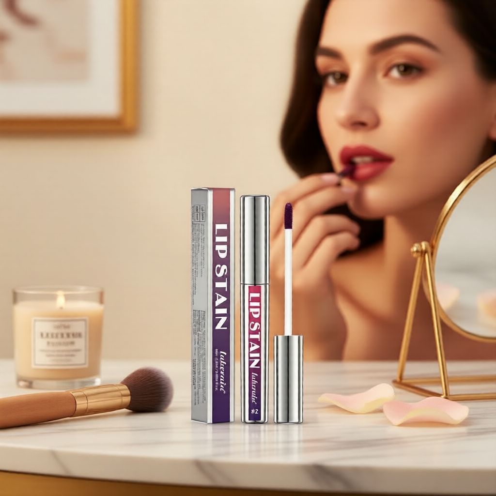 Lakerain Veludo Fosco Tinta Labial 2,5ml - Brilho Leve, Longa Duração, Resistente à Transferência