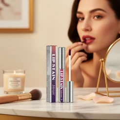 Lakerain Veludo Fosco Tinta Labial 2,5ml - Brilho Leve, Longa Duração, Resistente à Transferência