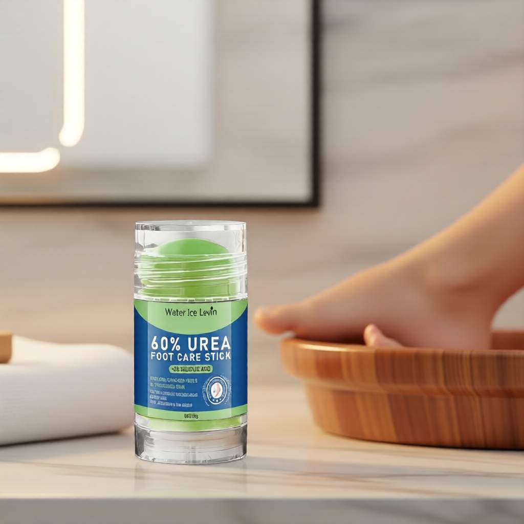 Creme de Ureia 60% para Calcanhares Rachados e Secos – Ácido Salicílico & Glicerina, Rápida Absorção, Umectação