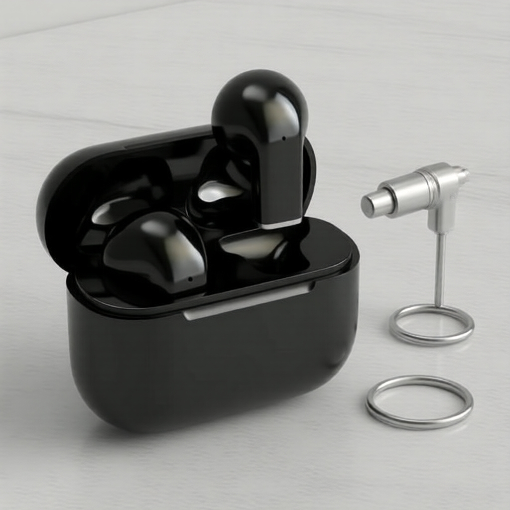 Fones de Ouvido Bluetooth 5.4 Esportivos – HiFi estéreo, cancelamento de ruído, controles por toque, estojo de