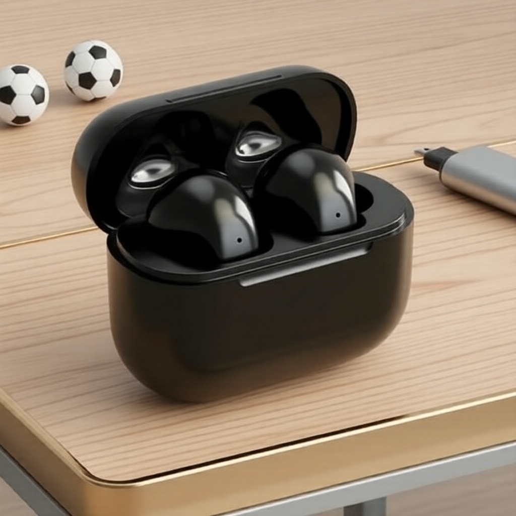 Fones de Ouvido Sem Fio Bluetooth 5.4: Cancelamento de Ruído Ativo, Som HiFi, Toque Inteligente, Estojo de Carregamento