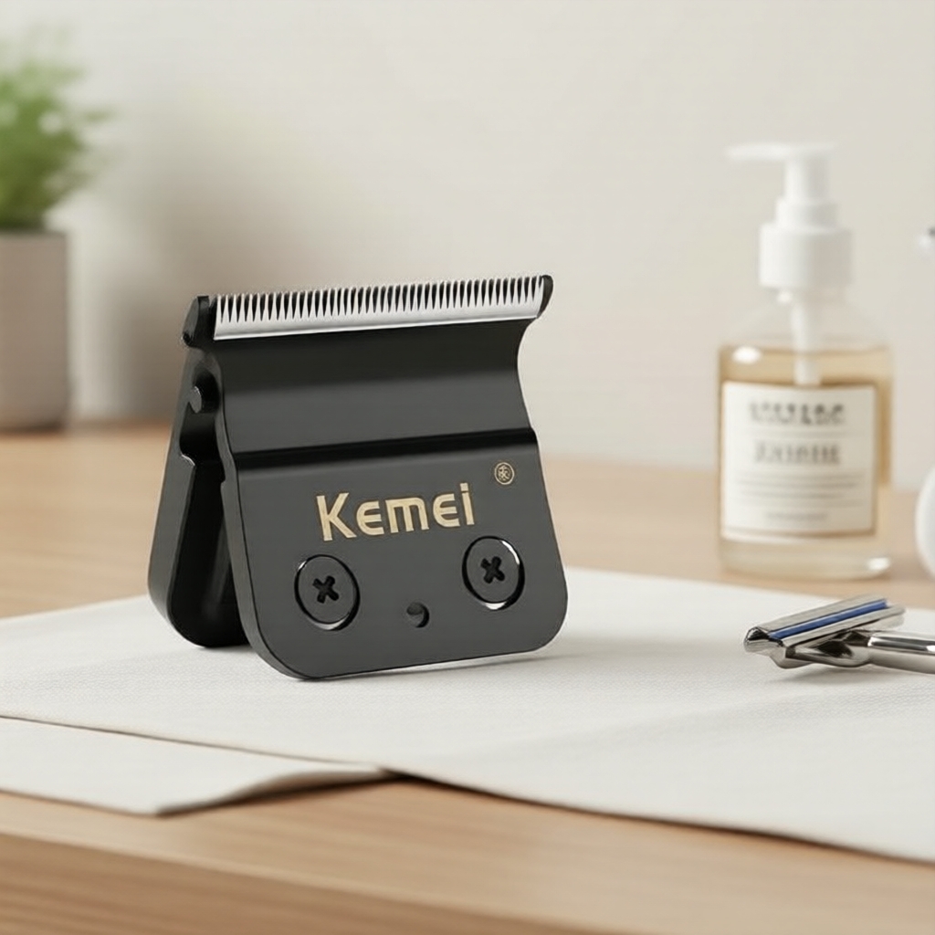 Lâminas de Substituição KEMEI KM-2299 Profissional para Máquinas de Cortar Cabelo, Acessório Original