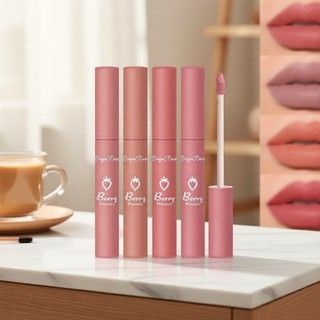 Batom & Brilho Labial Matte Dragon Ranee, à prova d'água, não sai, resistente à transferê…