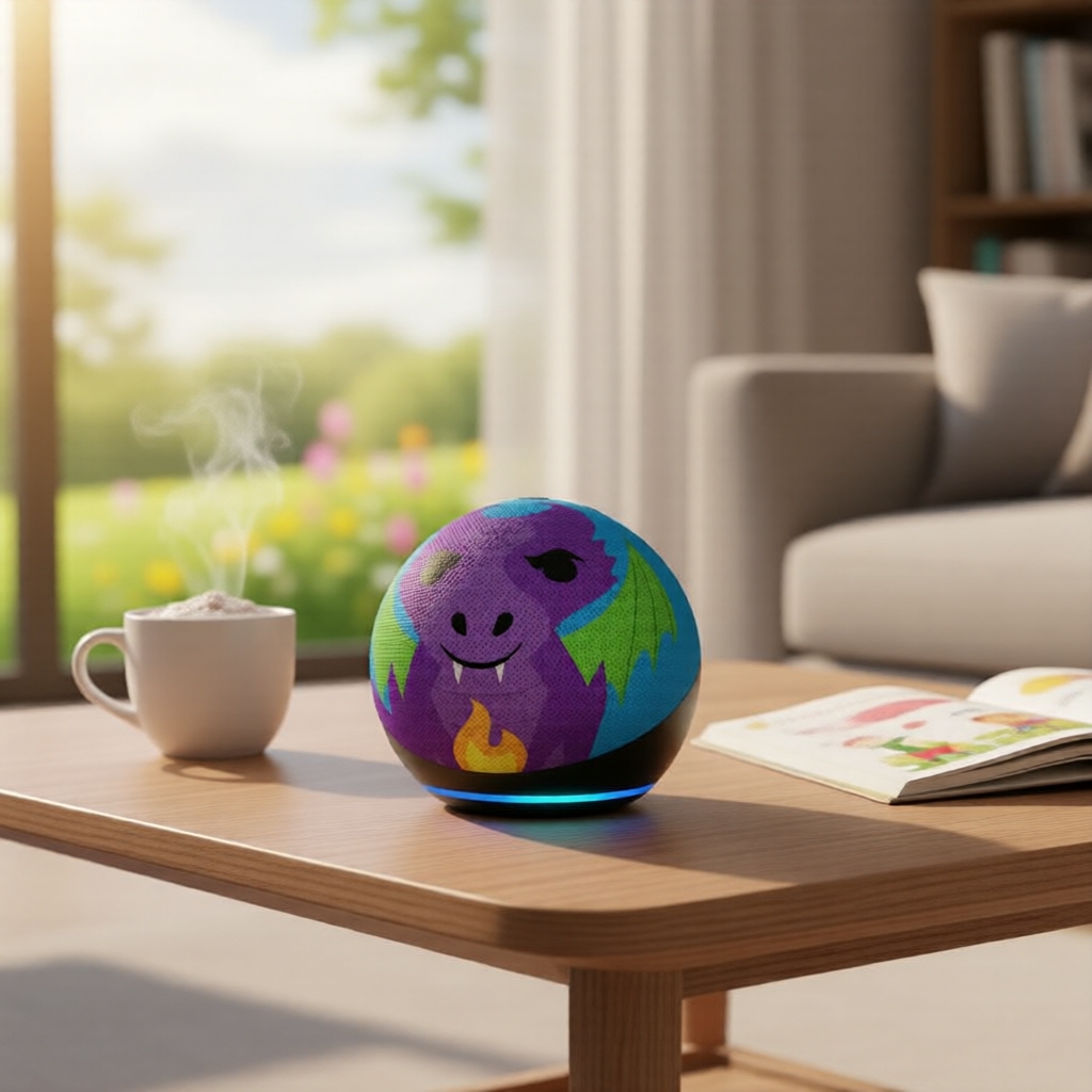 Echo Dot (5a Geração) Smart Speaker: Alexa totalmente nova e controle por voz