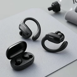 Fones de Ouvido Bluetooth Lenovo XT80, Fones Esportivos TWS com Microfone, Display LED de Bateria, Som HiFi Estéreo, À