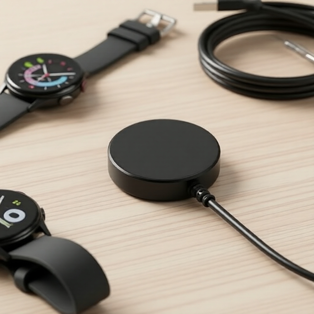 Estação de Carregamento USB para Dock Samsung Galaxy Watch 8/7, Carregador Magnético Rápido