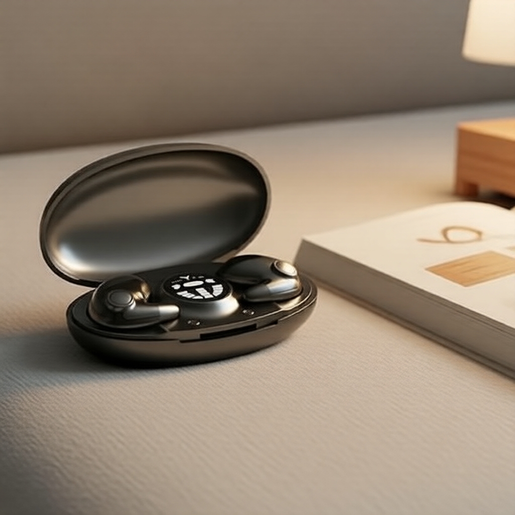 MD538 Fones de Ouvido Bluetooth: Design Invisível, À Prova d’Água, Cancelamento de Ruído, Áudio Estéreo de Baixa