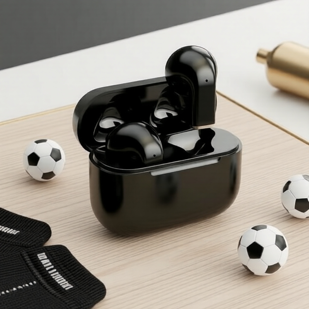 Fones de ouvido True Wireless Bluetooth 5.4 com cancelamento de ruído, HiFi estéreo, controle por toque e estojo de