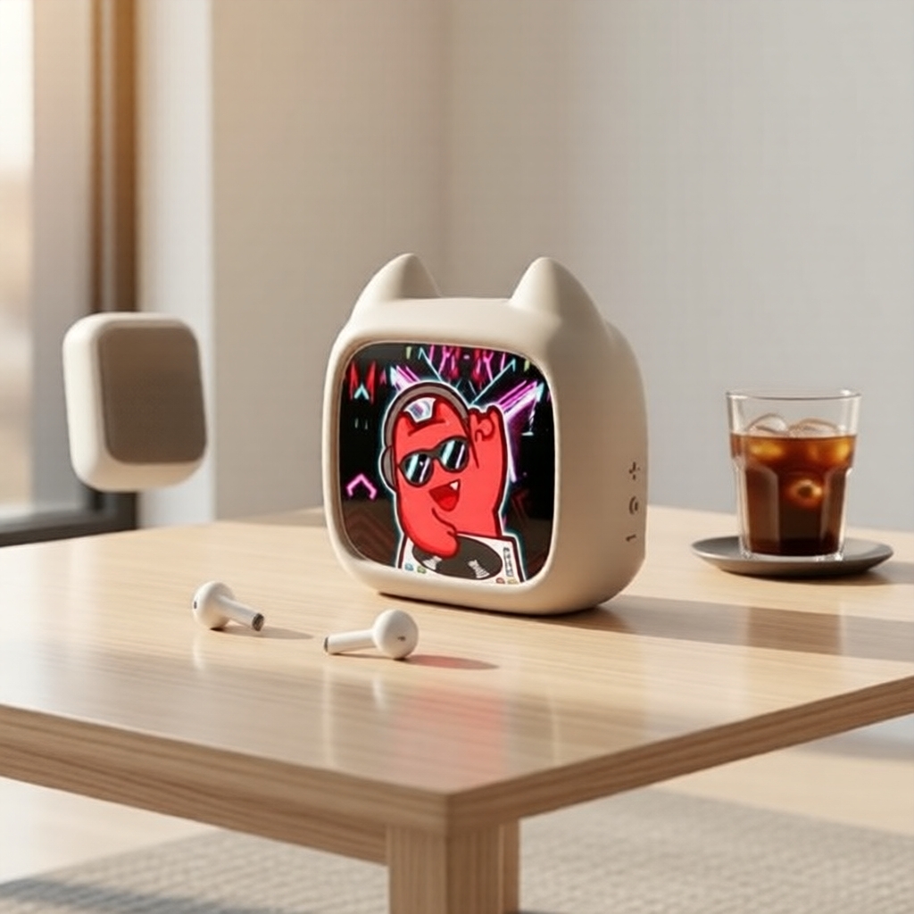 ZOMBIESCAT B19 Fones de Ouvido Sem Fio, Design de Cubo de Dados, Drivers Bluetooth 13mm, Som HiFi e Bateria de Longa