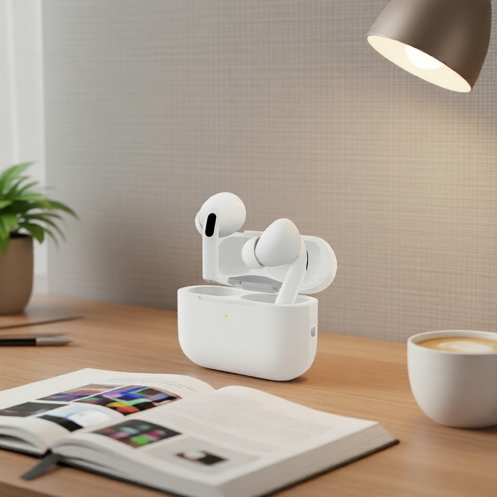 Fones de ouvido Bluetooth de última geração, design intra-auricular, modos duplos/únicos, som Hi-Fi para jogos e