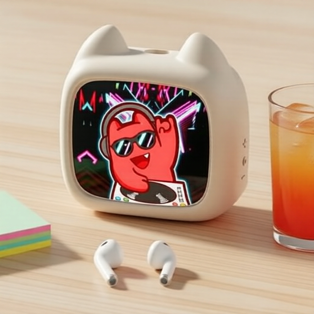 Fones de ouvido Bluetooth ZOMBIESCAT B19 TWS, design de dado estiloso, som HiFi de 13 mm, bateria de longa duração para