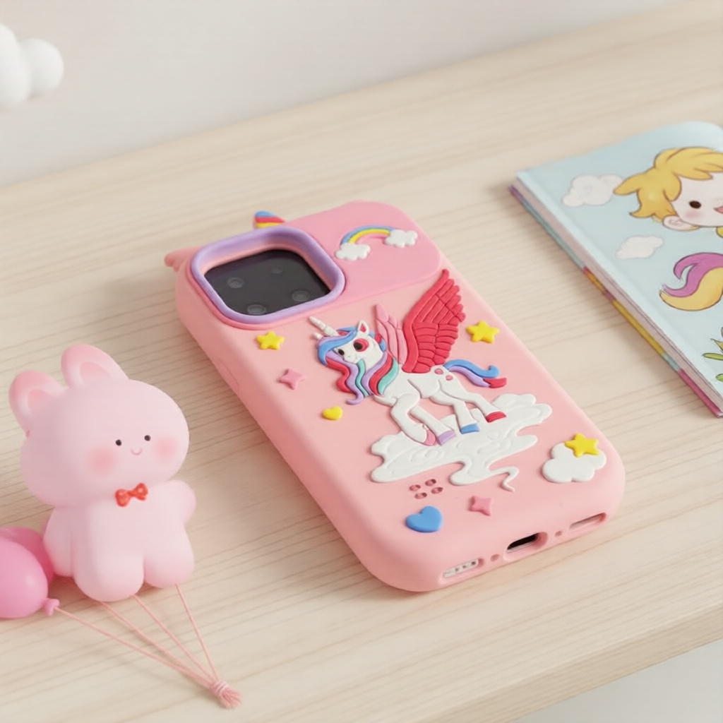 Smartphone Infantil com Tela Sensível ao Toque, Câmeras Duplas e Aplicativos Educativos, 3-12 anos, Presente com Cartão
