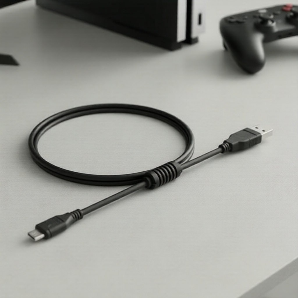 Cabo de carregamento USB de 2m para controles DualShock 4 do PS4 da Sony