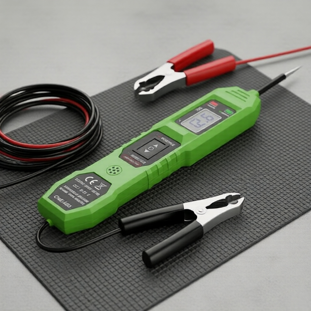 Caneta de teste de voltagem digital automotiva, ferramenta de localização de falhas em circuitos elétricos