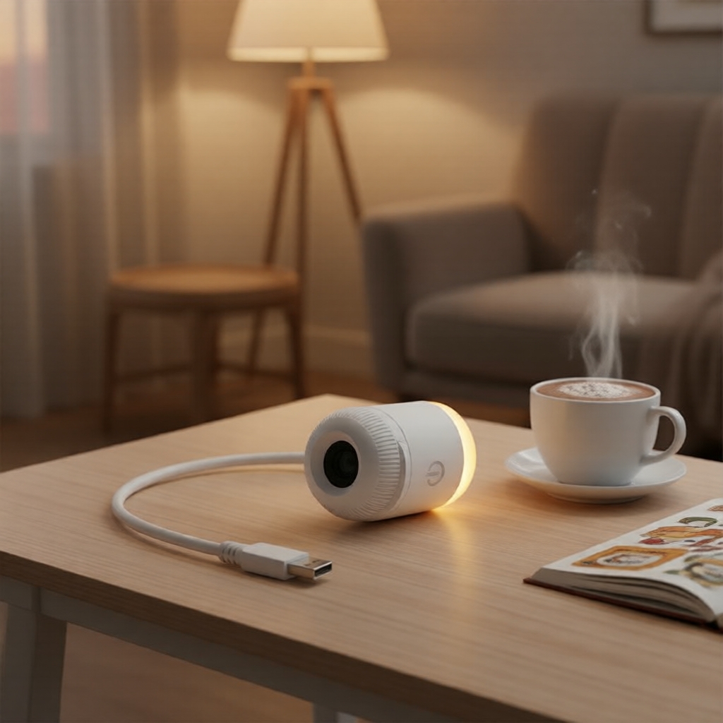 Salange Mini Projetor de Luz Noturna Estrela para Quarto Infantil, Teto Galáxia e Decoração de Ambiente, 2 em 1, Uso em