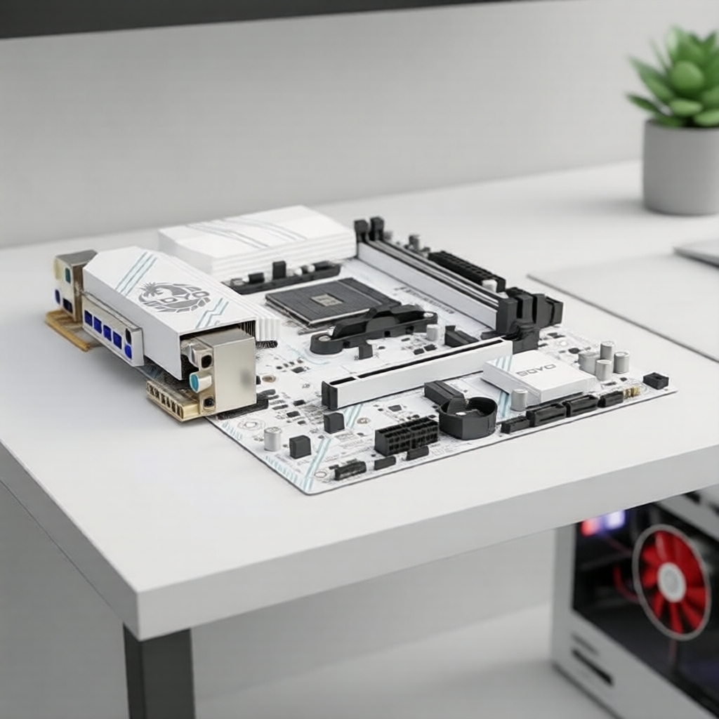 Placa-mãe para jogos SOYO B550M AM4 com ARGB, DDR4 de canal duplo, M.2 NVMe, suporte para AMD Ryzen 5 5600/5700X