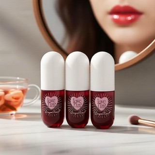 Dragon Ranee Love Tint Mirror Batom Labial: À Prova D'Água, Hidratante e Brilhante, Ideal…
