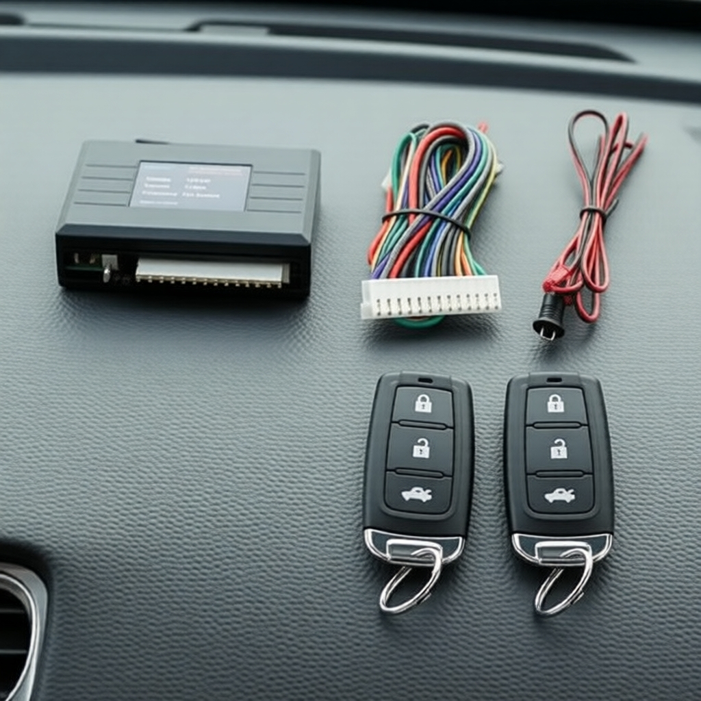 HIPPCRON Sistema Universal de Chave Remota para Carro 12V para Bloqueio Central Sem Chave, Segurança