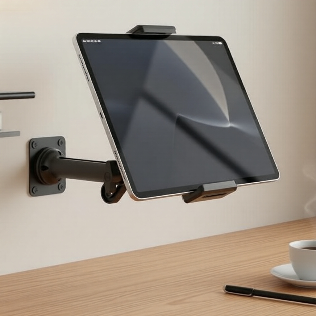 Suporte de Parede para Tablet com Braço Ajustável, Compatível com iPad Pro/Mini, Presente de Dia das Crianças 2026