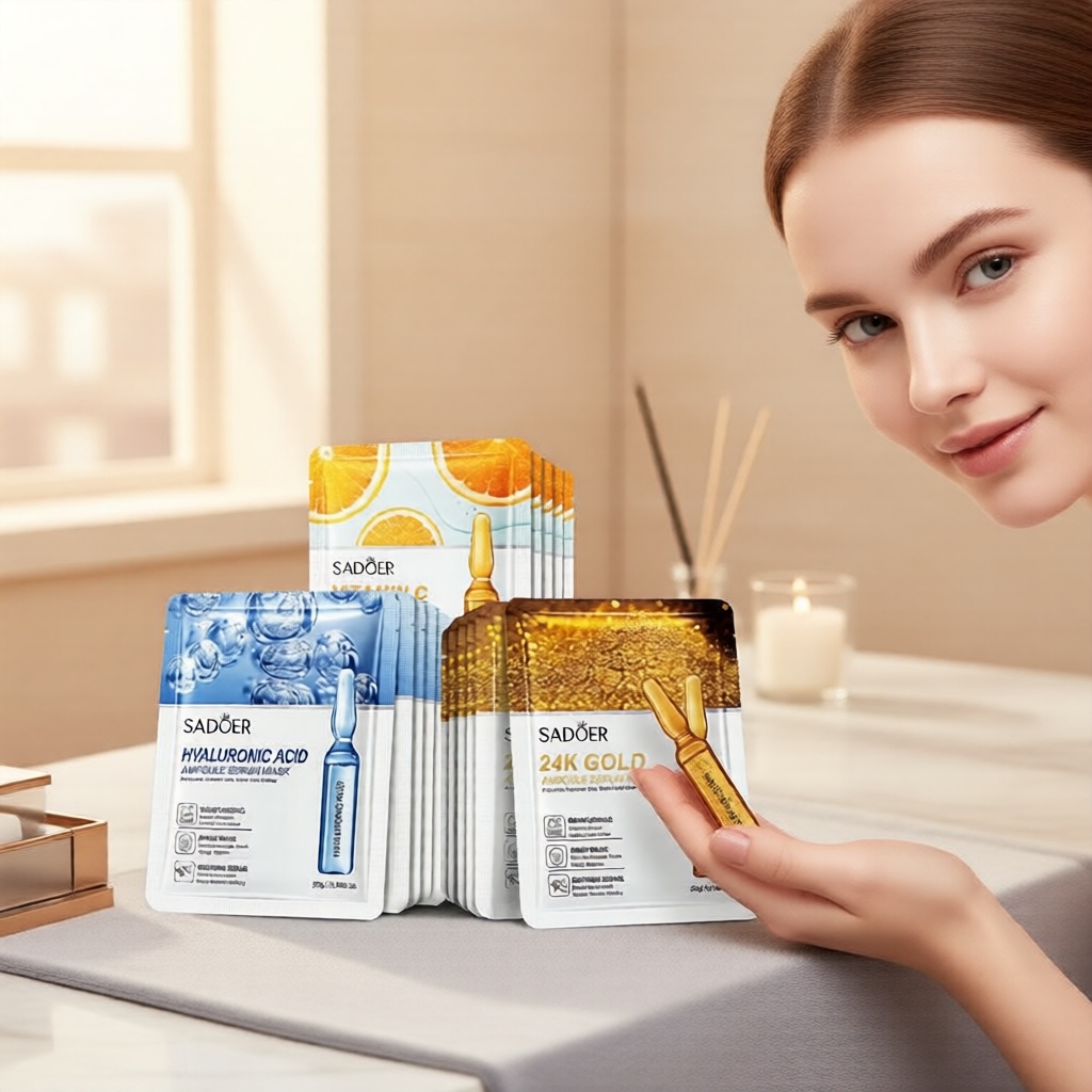 Sérum Facial de Ácido Hialurônico Ouro + Vitamina C 25g – Clareador e Hidratante