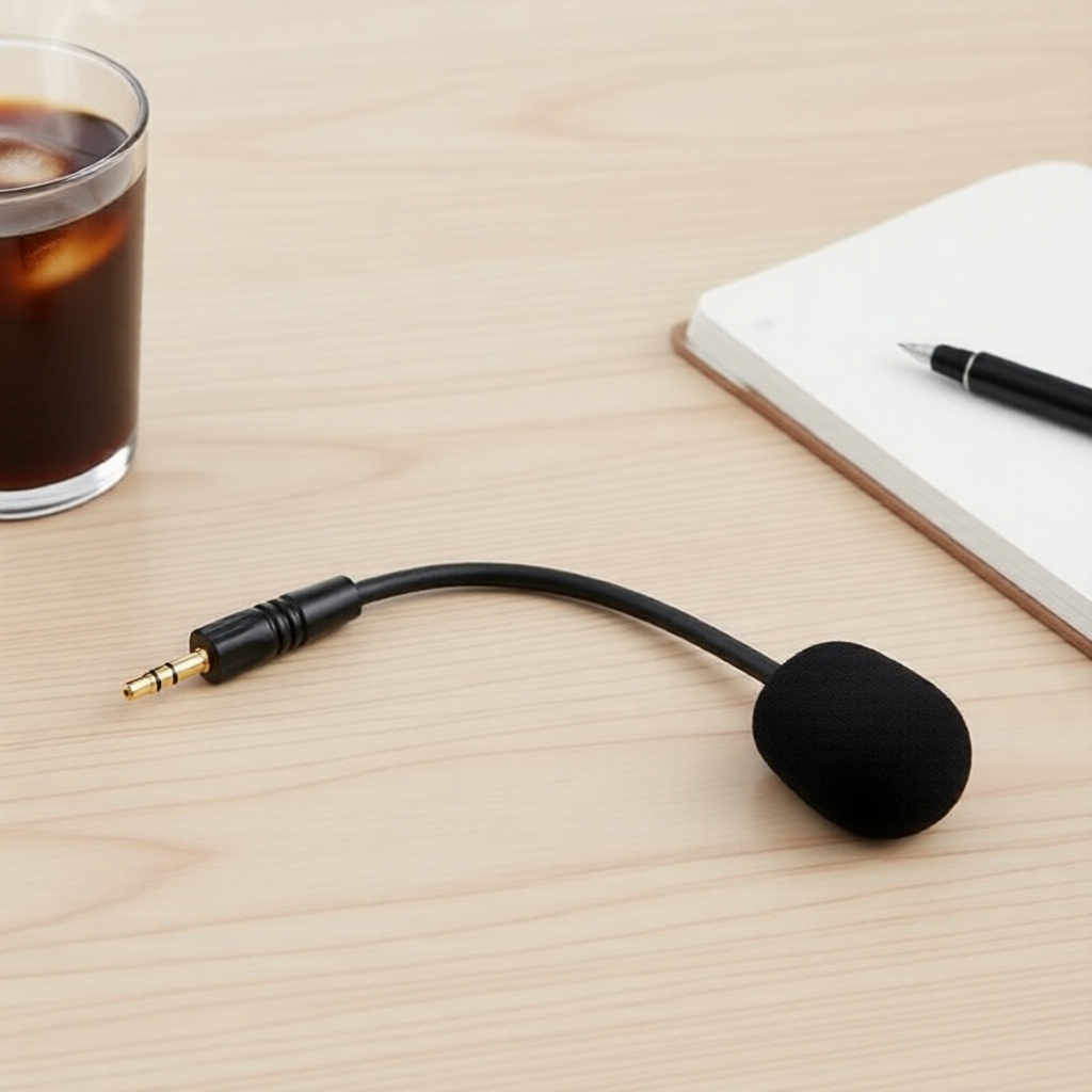 Microfone destacável com cancelamento de ruído de substituição para headset gamer Havit H2002d