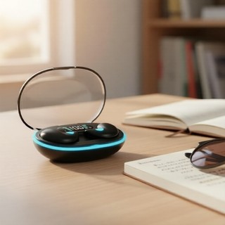 Fones de ouvido para dormir TWS X55, fones de ouvido Bluetooth sem fio, som estéreo Hi-Fi…