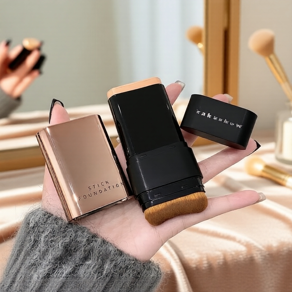Bastão Hidratante Flawless kakashow para cobrir imperfeições, base de longa duração e maquiagem de fundação