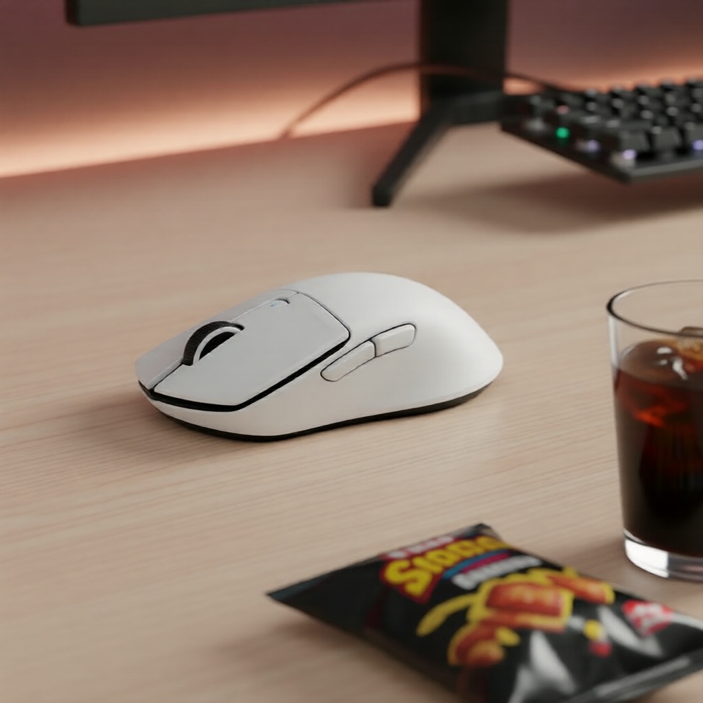 Mouse Gamer Sem Fio Attack Shark X3 Ultra-Leve 26K DPI Sensor PAW3395 Tri-Modo Taxa de Polling Botões Programáveis
