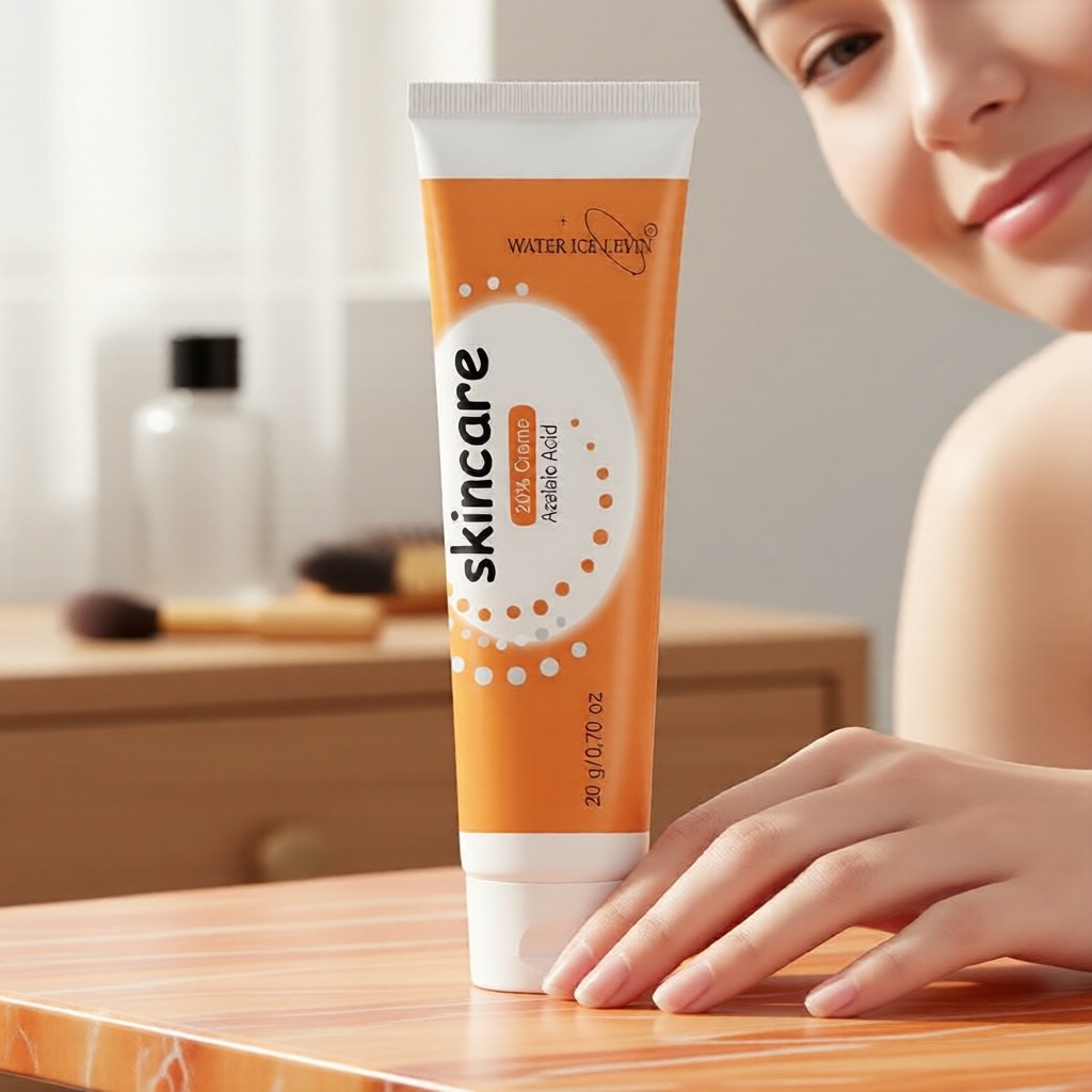Creme Antissinais Levin Água-Gelo Ácido Azelaico 20% 20g - Atenua Comedões Fechados e Melhora a Textura dos Poros