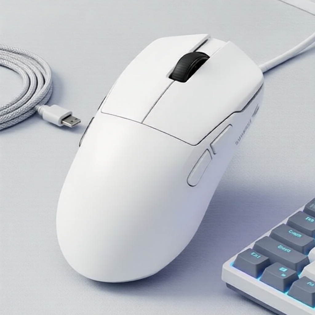 SMAILWOLF M3 S205 Mouse Gamer Tri-Modo, até 12000 DPI e taxa de sondagem de 1000Hz