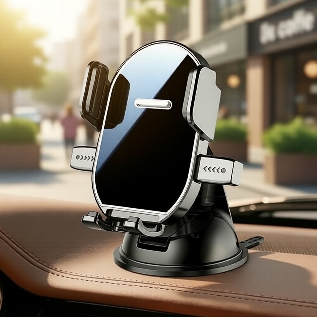 Suporte Veicular Universal para Painel e Vidro com Ventosa para Smartphones