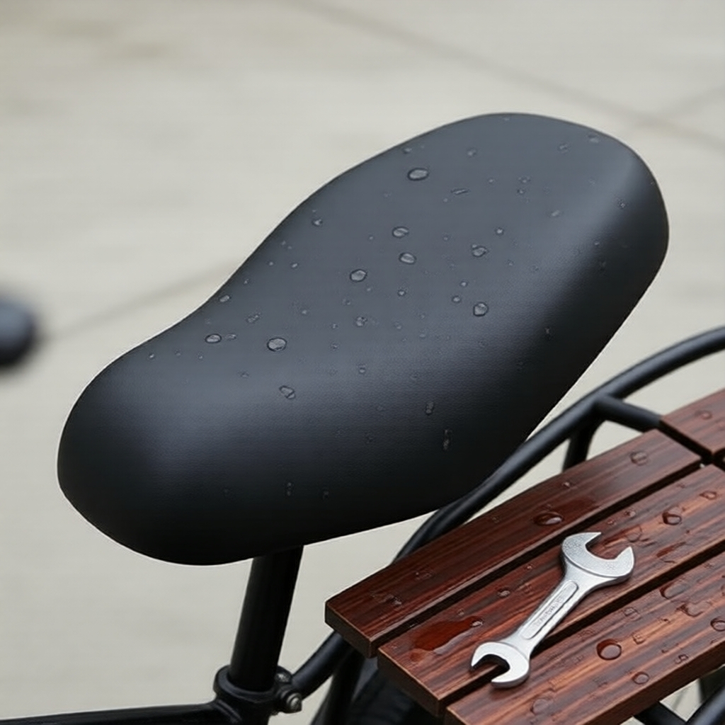 Protetor Universal de Assento de Moto em Couro PU, Resistente à Chuva e ao Desgaste