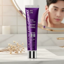 Creme para os Olhos 20g Água Gelada Levin com Cálcio – Reduz Rugas Finas, Firmeza e Tensão na Área dos Olhos