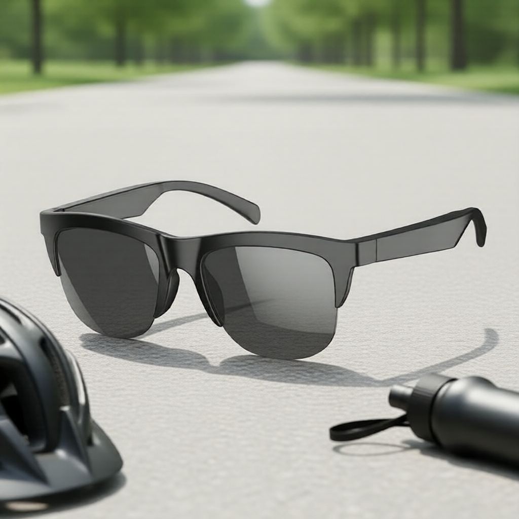 Óculos Inteligentes V5.4 Chamada Bluetooth Fones de Ouvido de Alta Qualidade Esportivos ao Ar Livre Óculos de Sol — oferta na Shopee