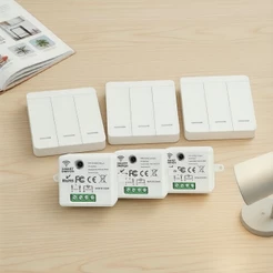 Axus 1/2/3 Gang 86 Painel De Parede Interruptor Inteligente 433MHz De Luz Sem Fio Com Controle 10A 110V 220V