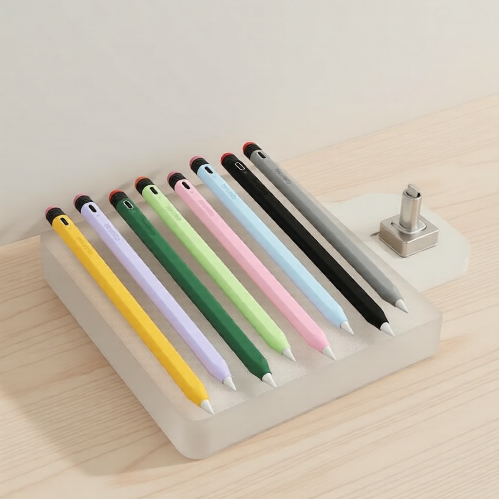 Capa para caneta Stylus compatível com GOOJODOQ 12a Geração e Apple Pencil 2 com