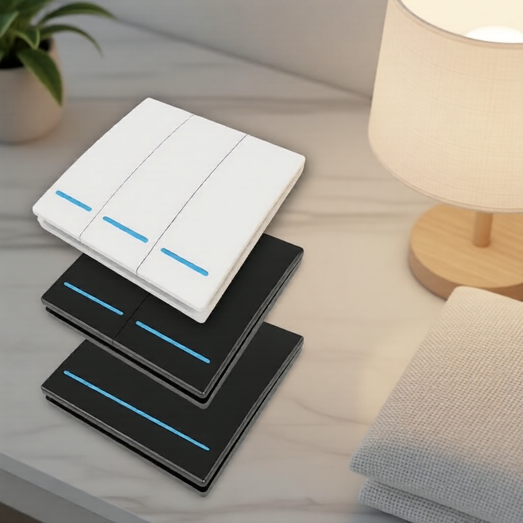Controle de Eletrodomésticos: Módulo Relé RF433 Sem Fio Interruptor de Parede