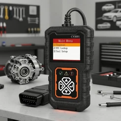Scanner Automotivo OBD2 Ferramenta Profissional de Diagnóstico com Leitor de Códigos em Tempo Real