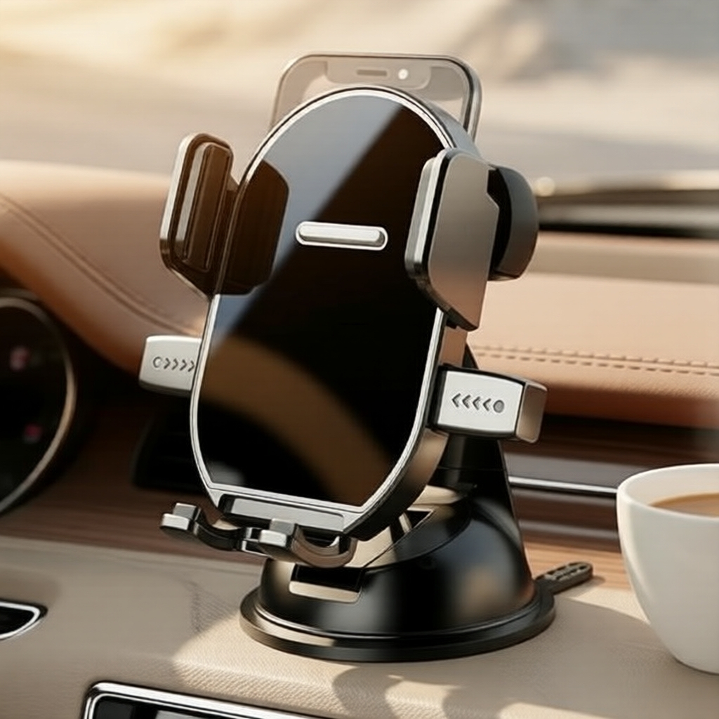 Suporte de telefone para carro para para-brisa universal com forte sucção