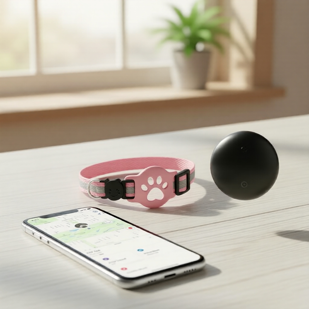 Etiqueta de Localização para Gatos de Verão, Coleira GPS, Carteira, Nova 2026