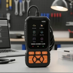 2026 V520 Scanner OBD2 Lê dados do veículo em tempo real